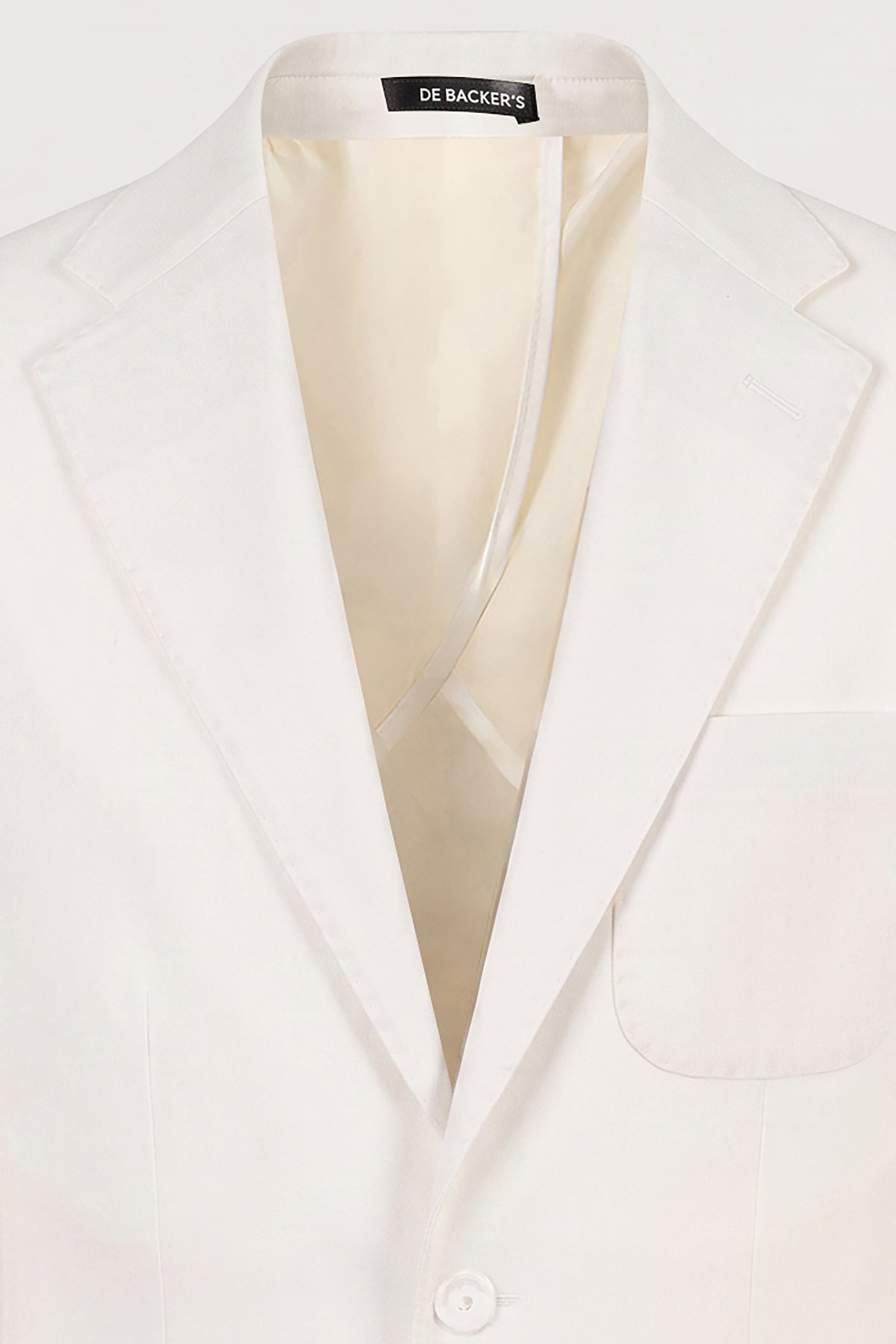 White Casual Blazer - De Backers - 2