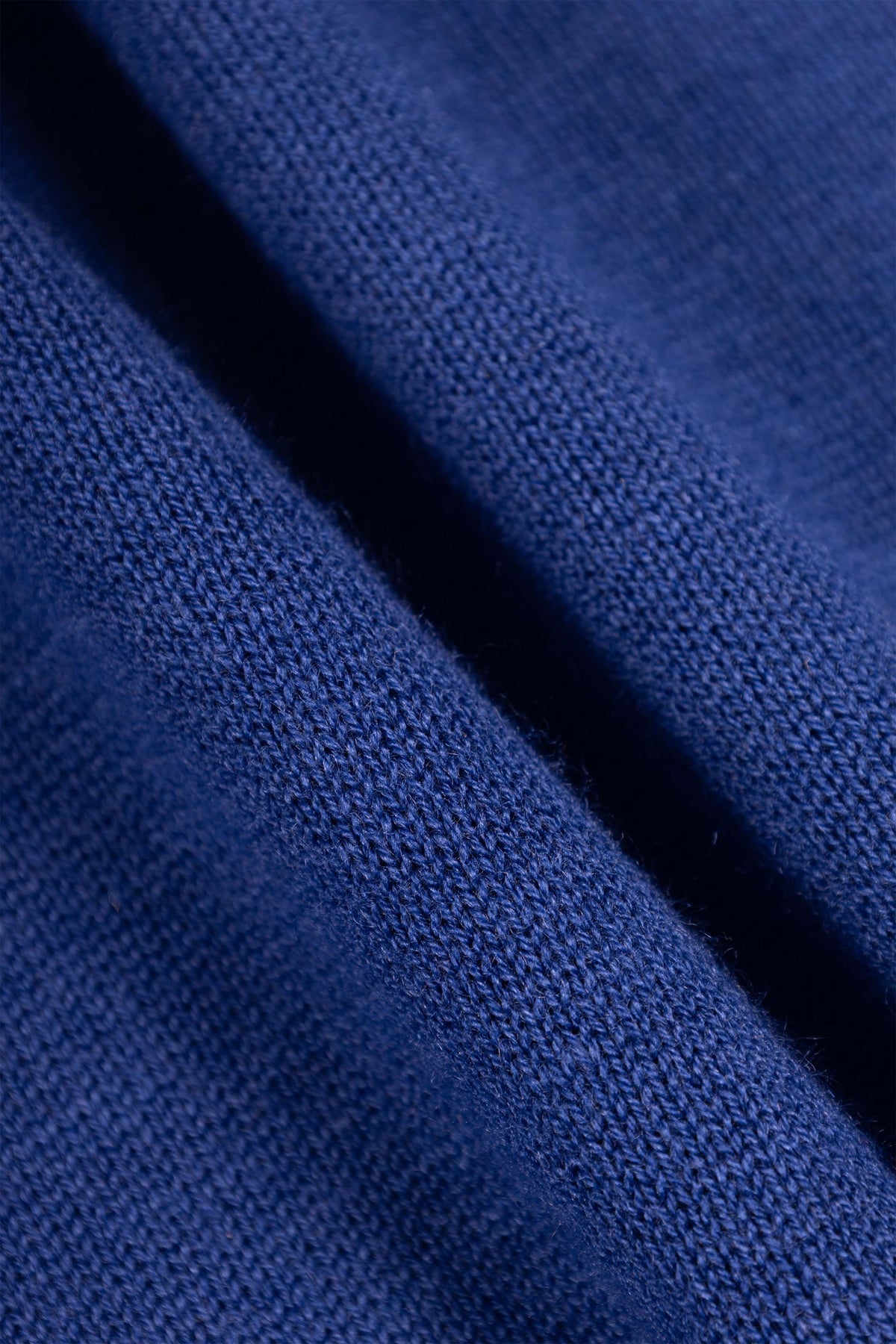 Royal Blue Classic Pullover - 4