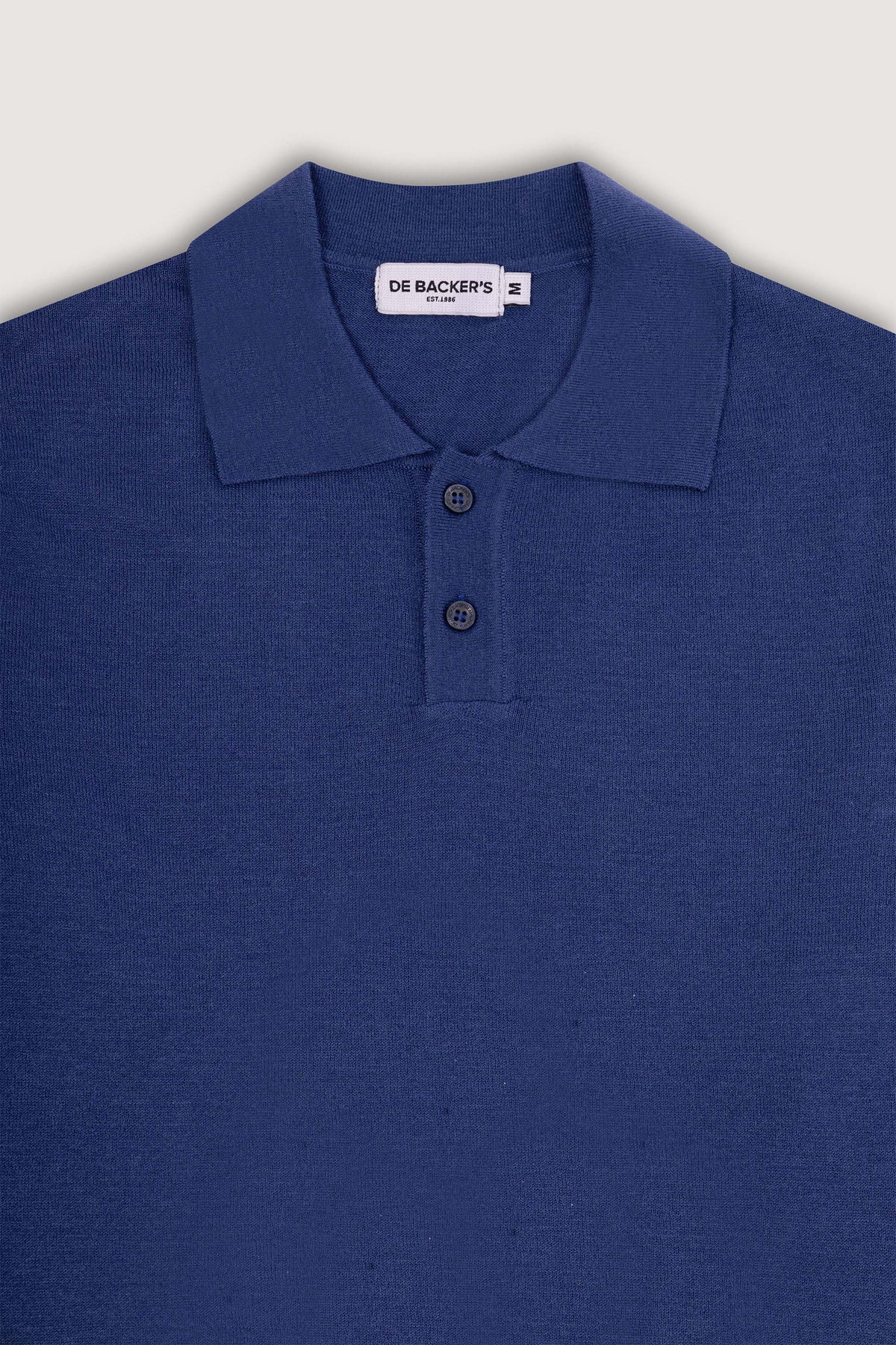 Blue Polo City Pullover - De Backers - 1