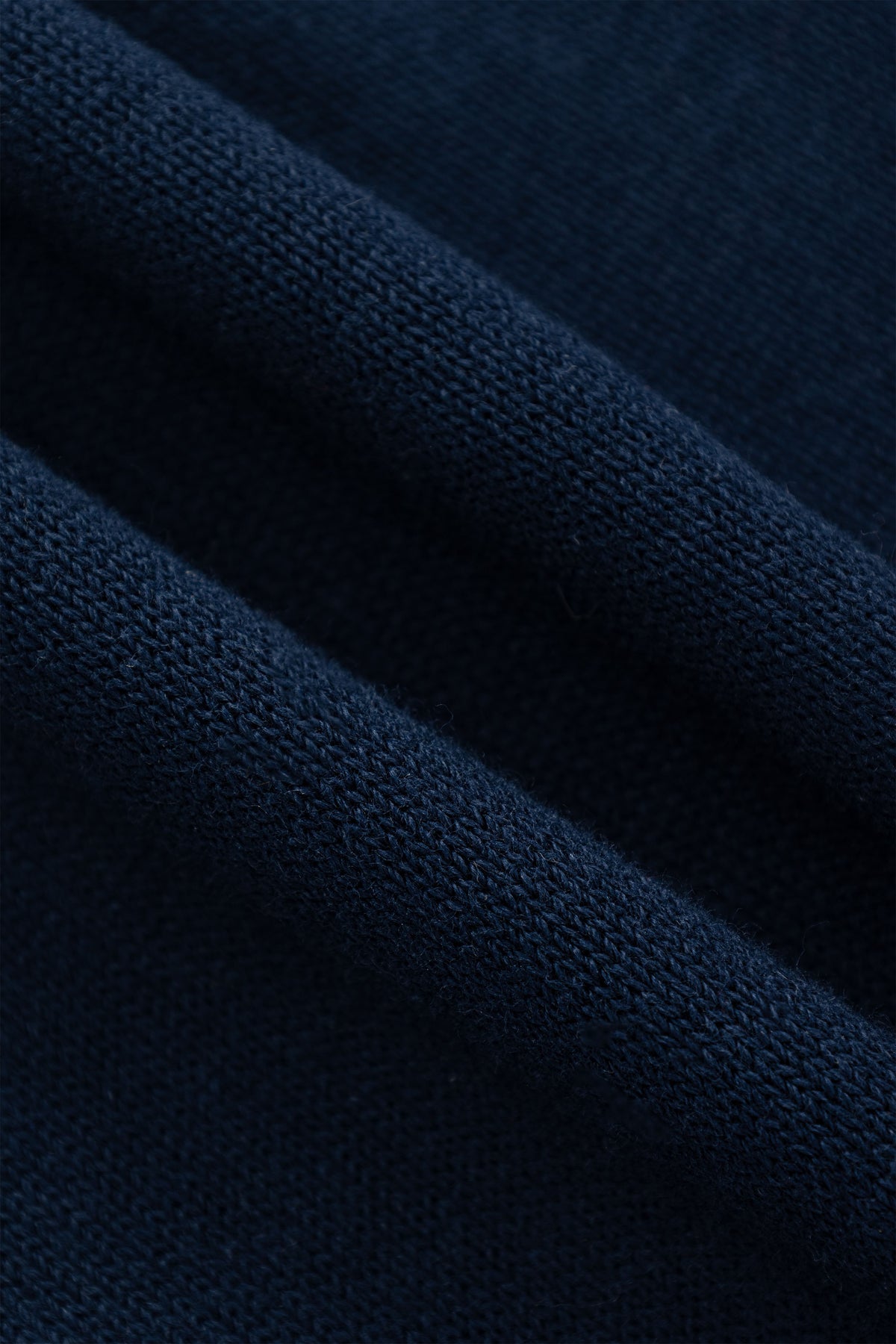 Navy V-Neck Knitted Vest - De Backers - 5