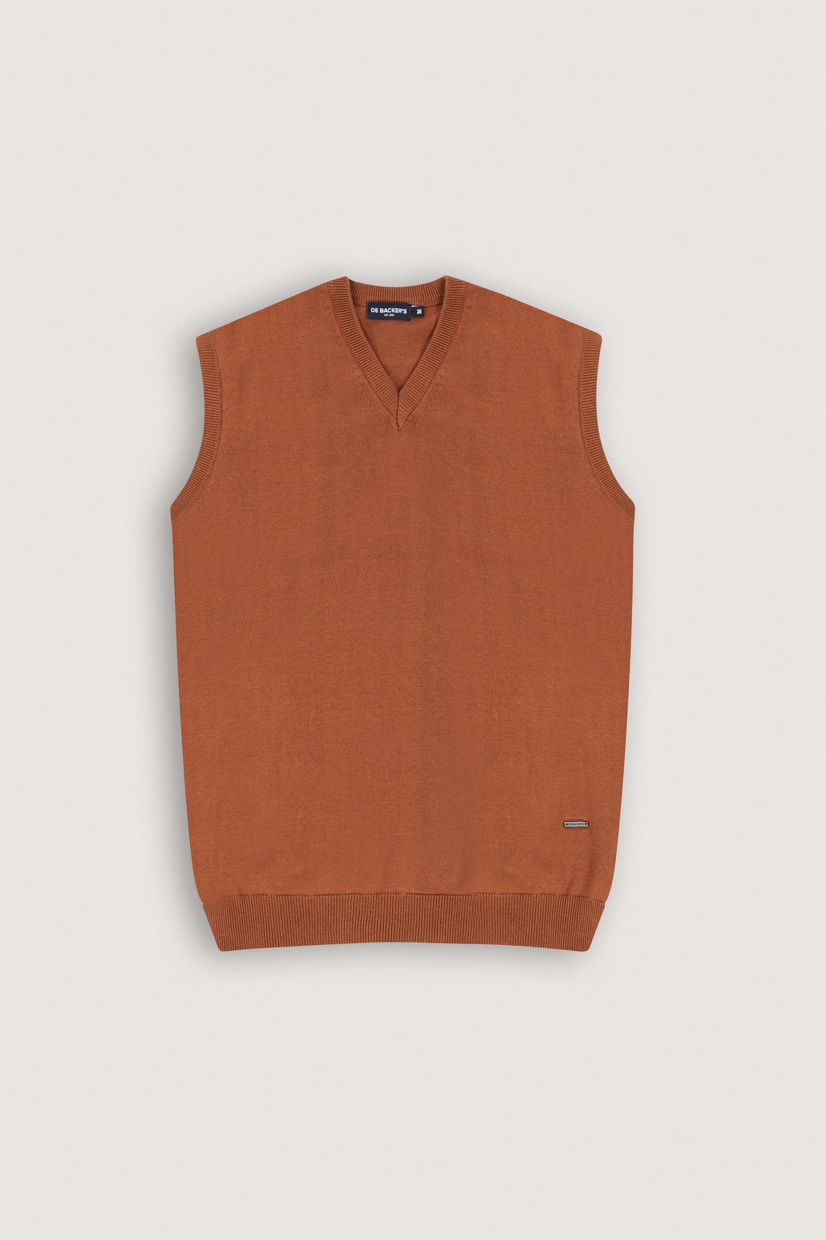 Sienna V-Neck Knitted Vest - De Backers - 1