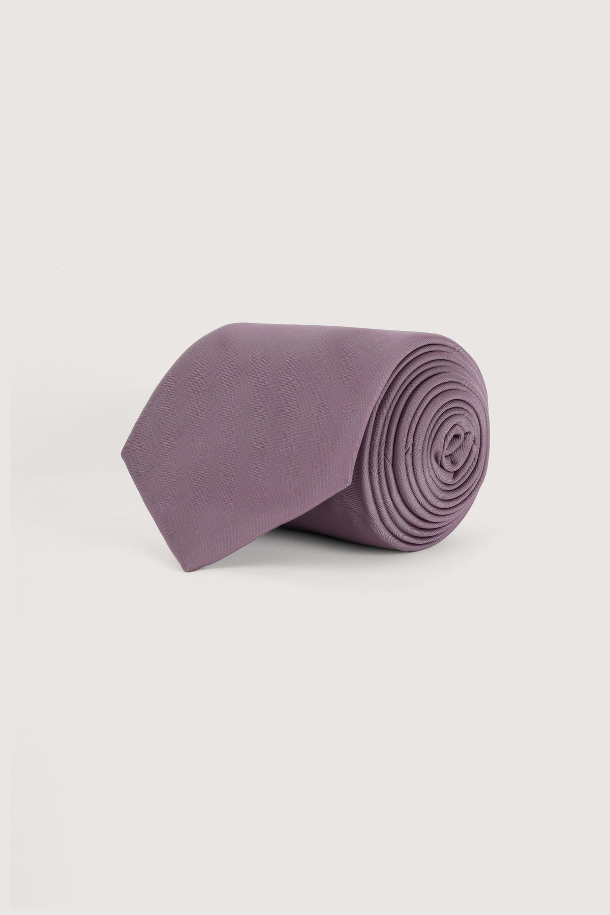 Purple Solid Tie