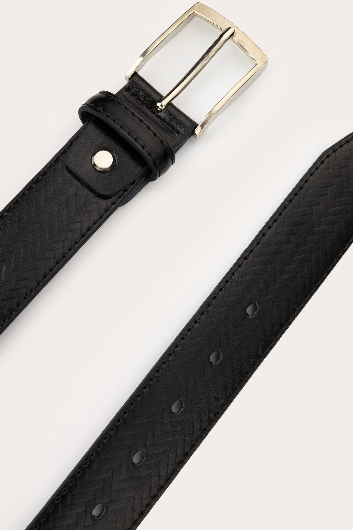 men's leather belt Egypt - Classic Belt Genuine Leather - fixed
