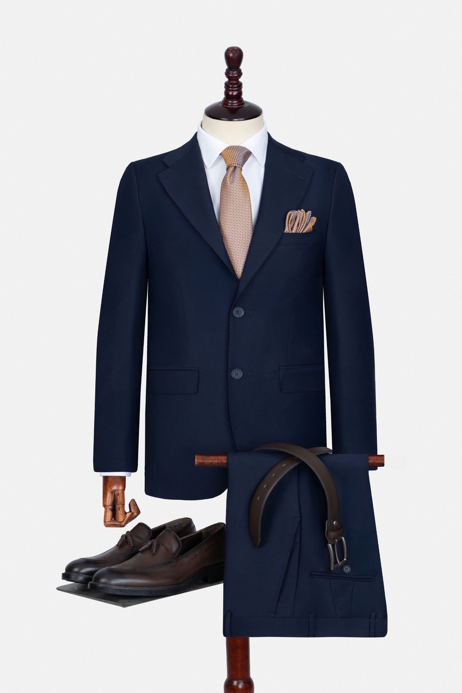 Solid Bamboo Navy Suit