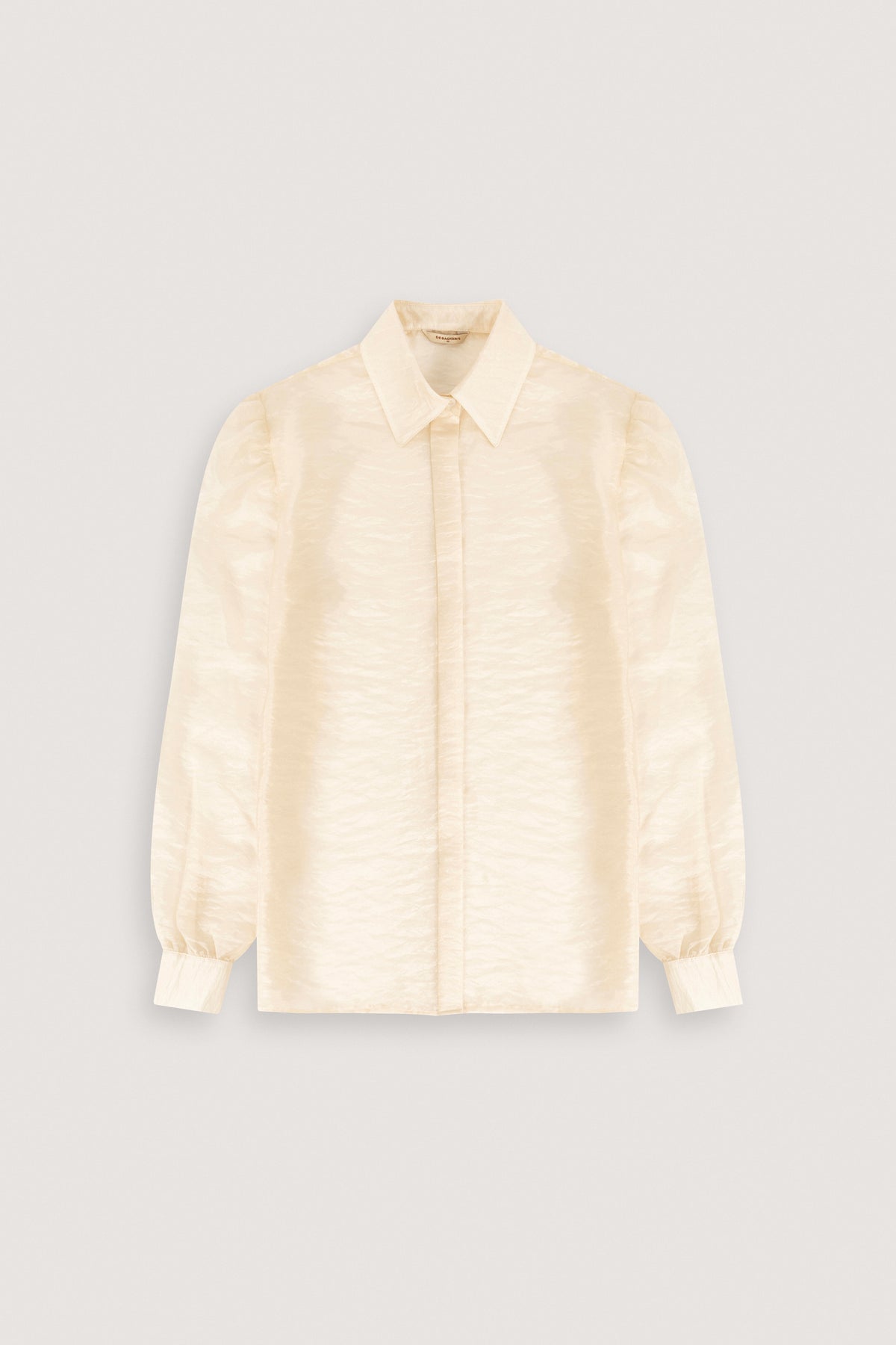 Women's Blouse Egypt - Cream Chiffon Blouse - 1