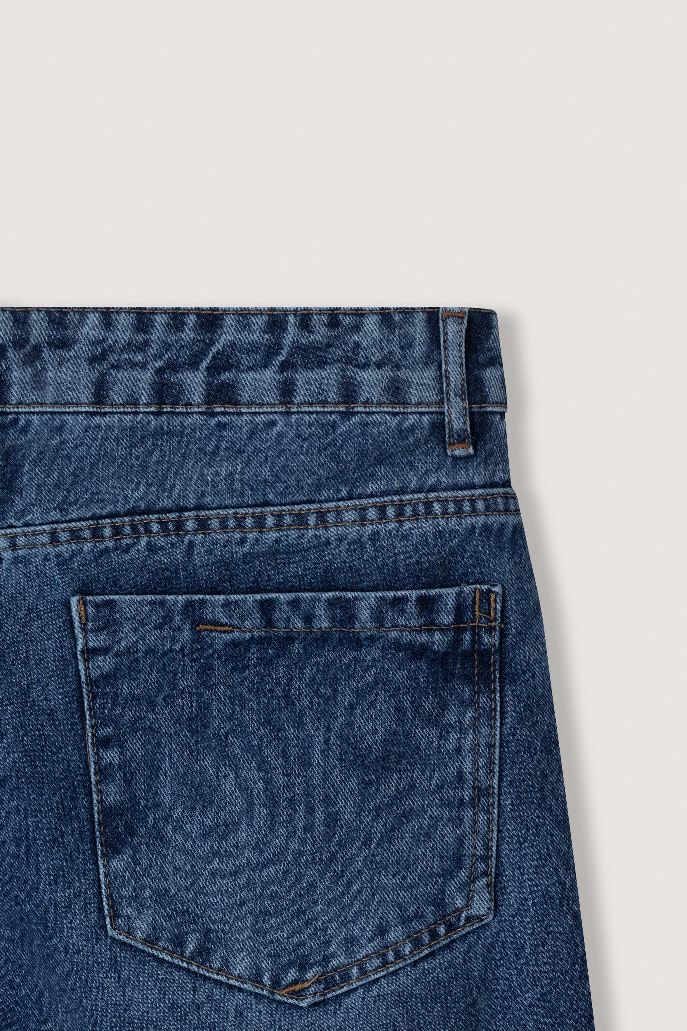 Medium Wash Wide-Leg Women's Jeans Pants