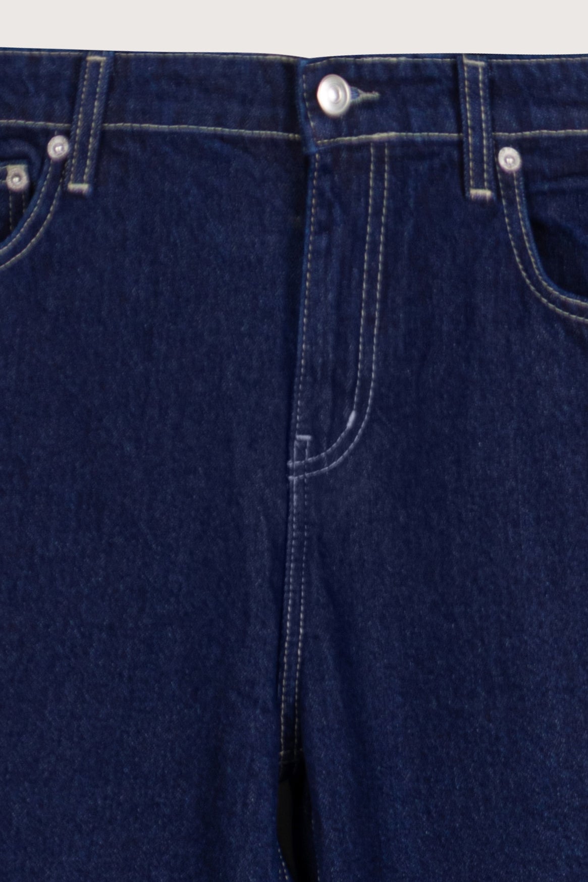 Dark Indigo Wash Flare-Leg Women's Jeans Pants - 2