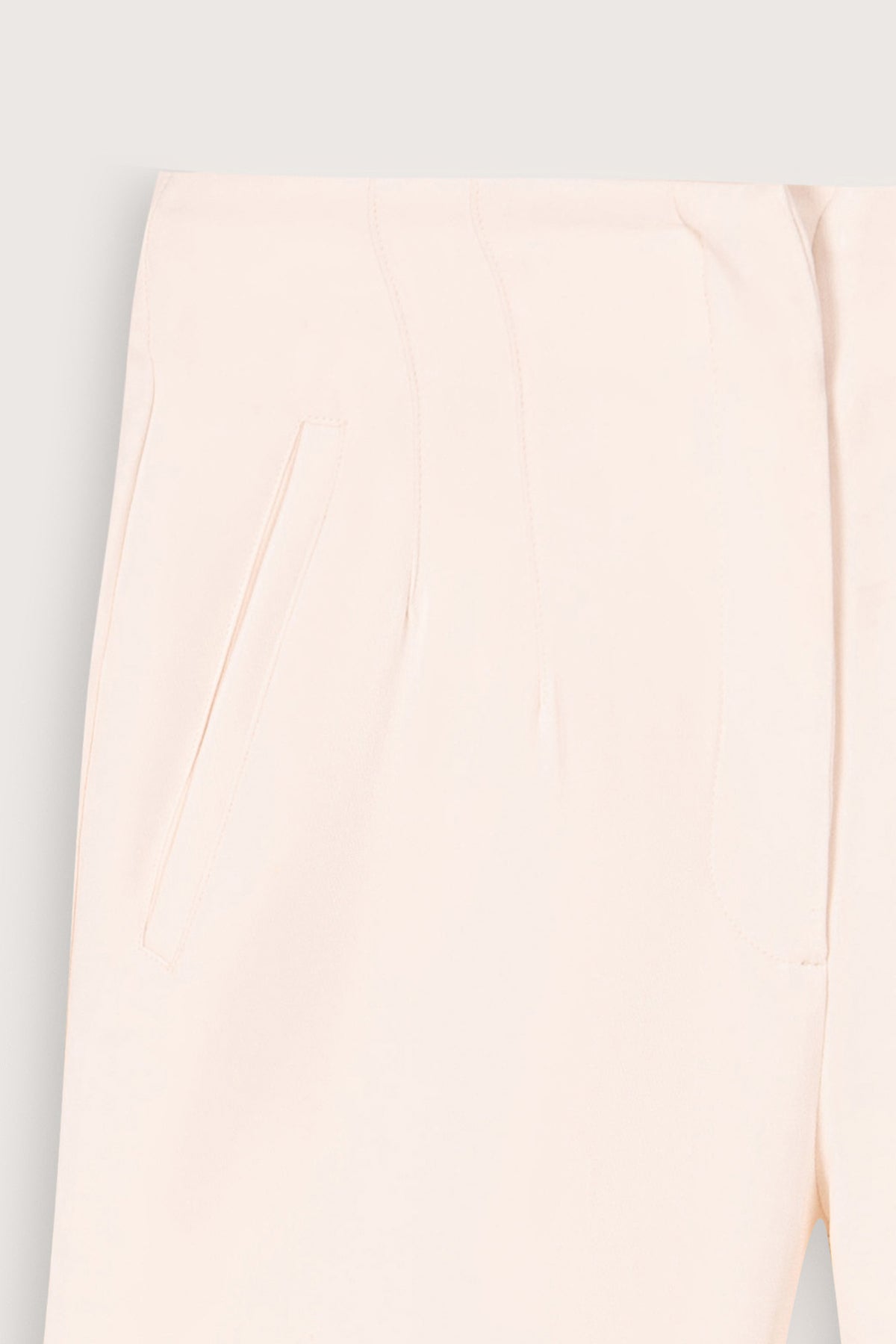 Blush Wide-Leg Classic Women's Pants - 2