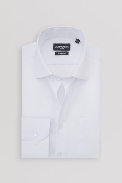 Jacquard White Classic Shirt