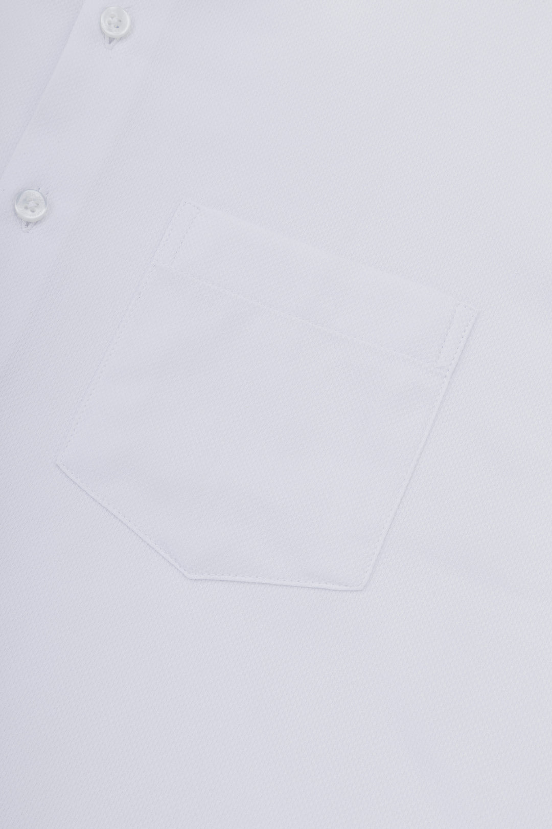 Jacquard White Classic Shirt