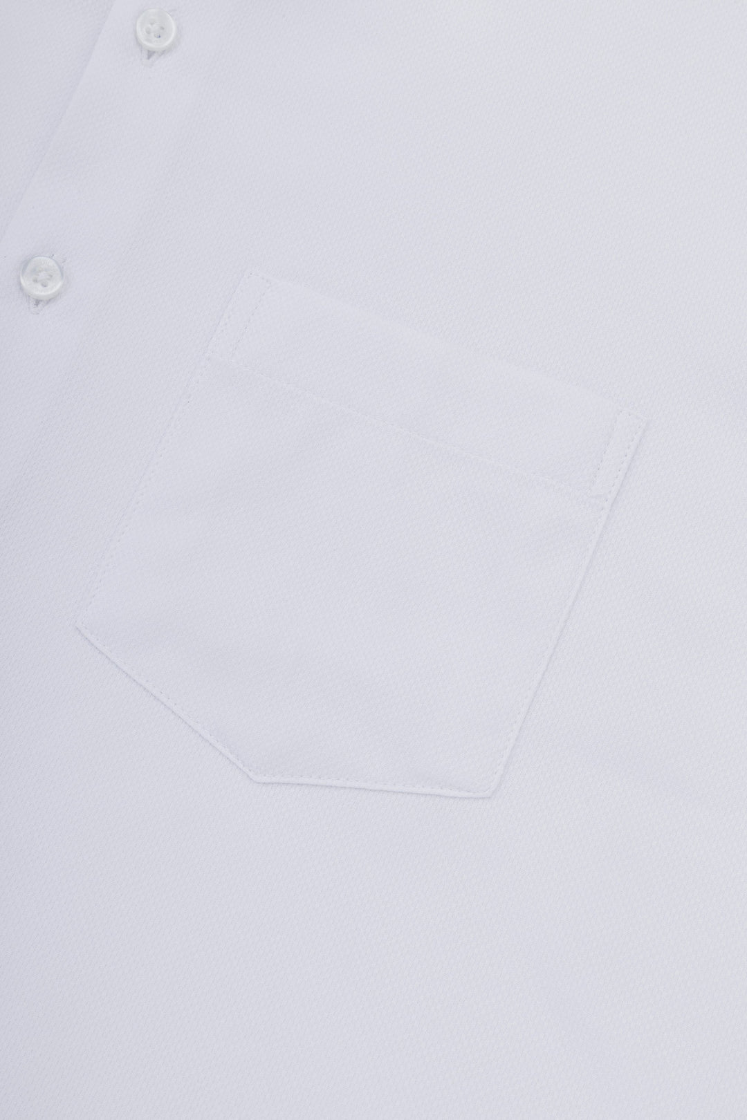 Jacquard White Classic Shirt