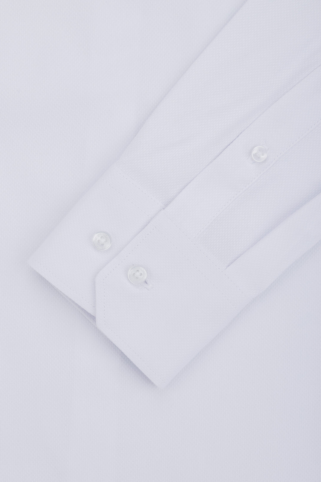 Jacquard White Classic Shirt