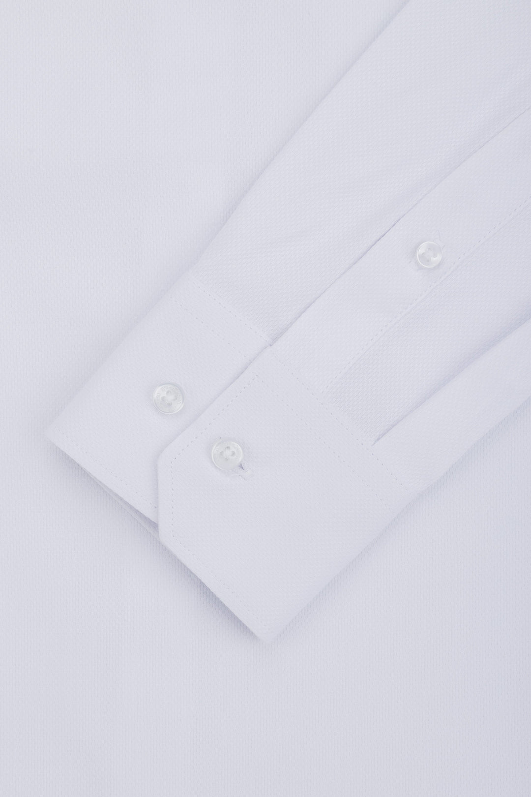 Jacquard White Classic Shirt