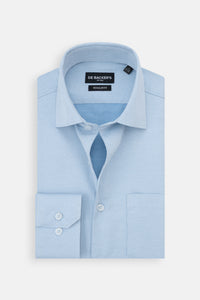 Jacquard light Blue Classic Shirt