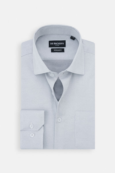 Jacquard Gray Classic Shirt