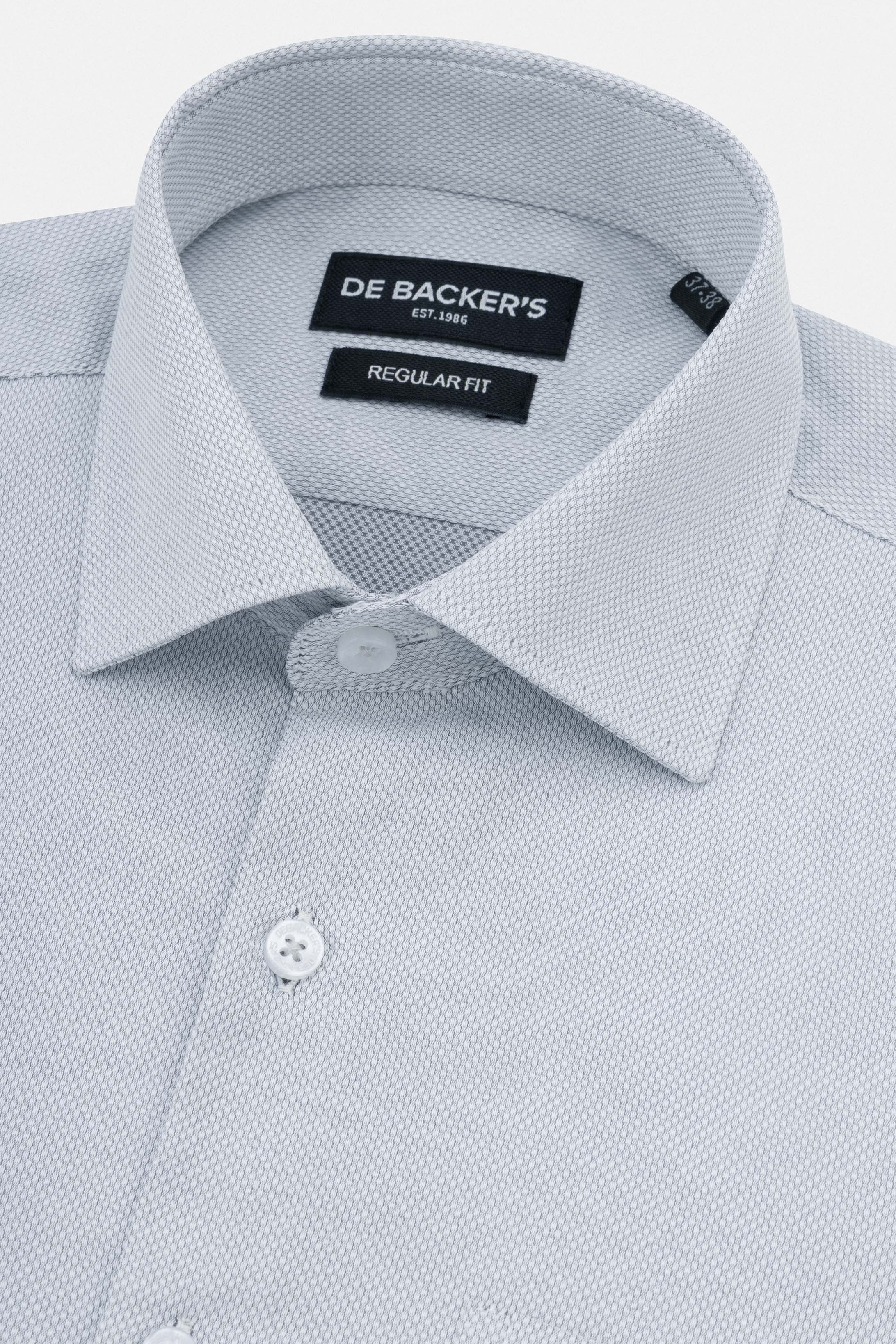 Jacquard Gray Classic Shirt