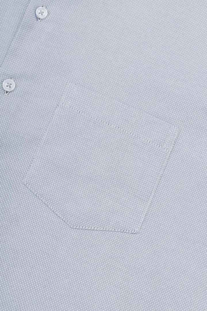 Jacquard Gray Classic Shirt