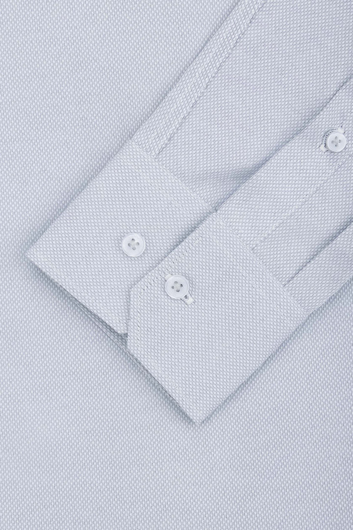 Jacquard Gray Classic Shirt