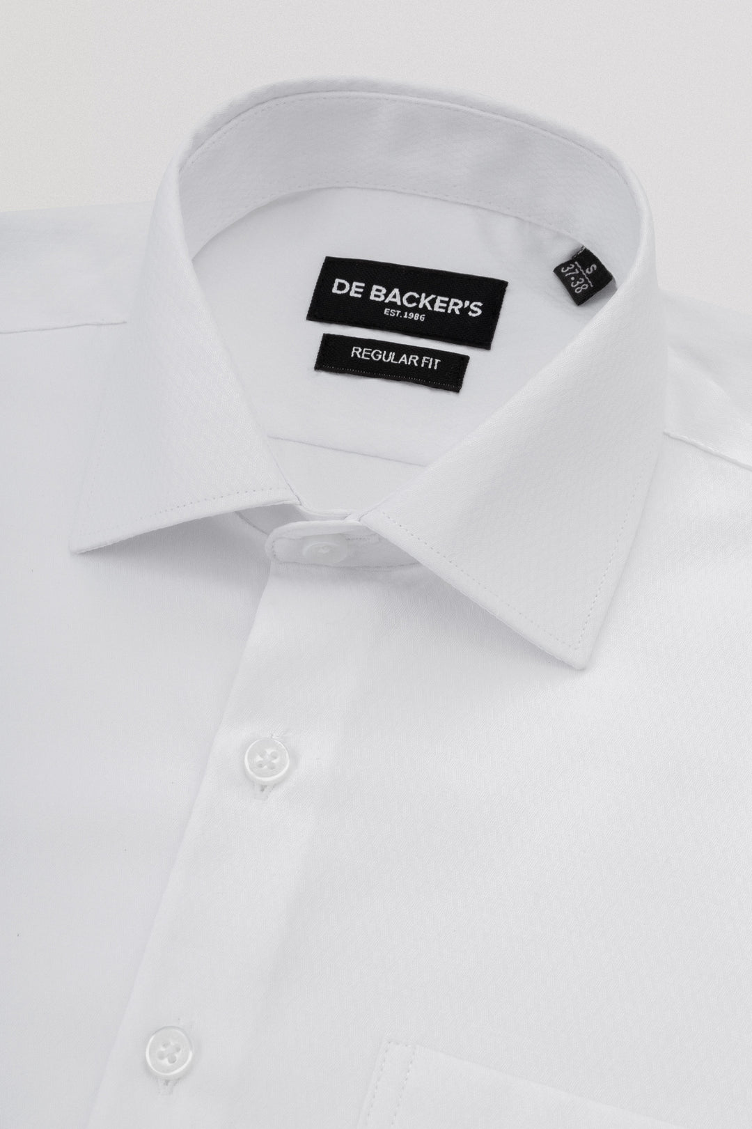 Jacquard White Classic Shirt