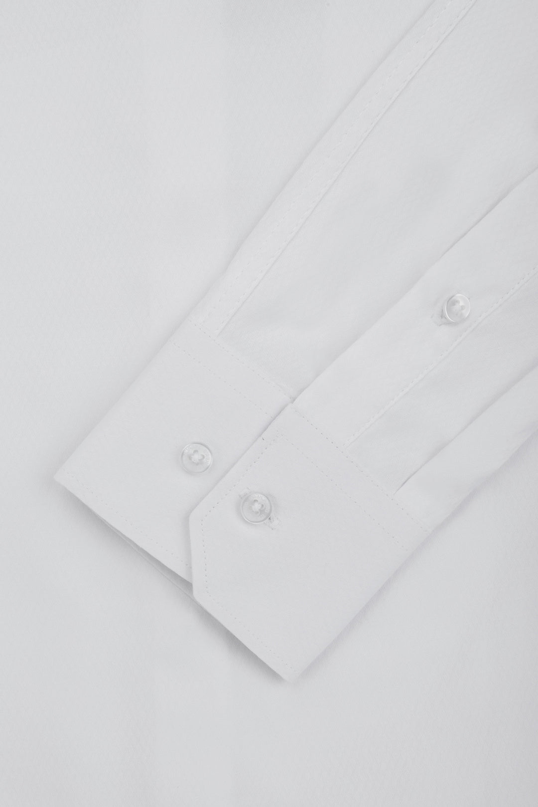 Jacquard White Classic Shirt