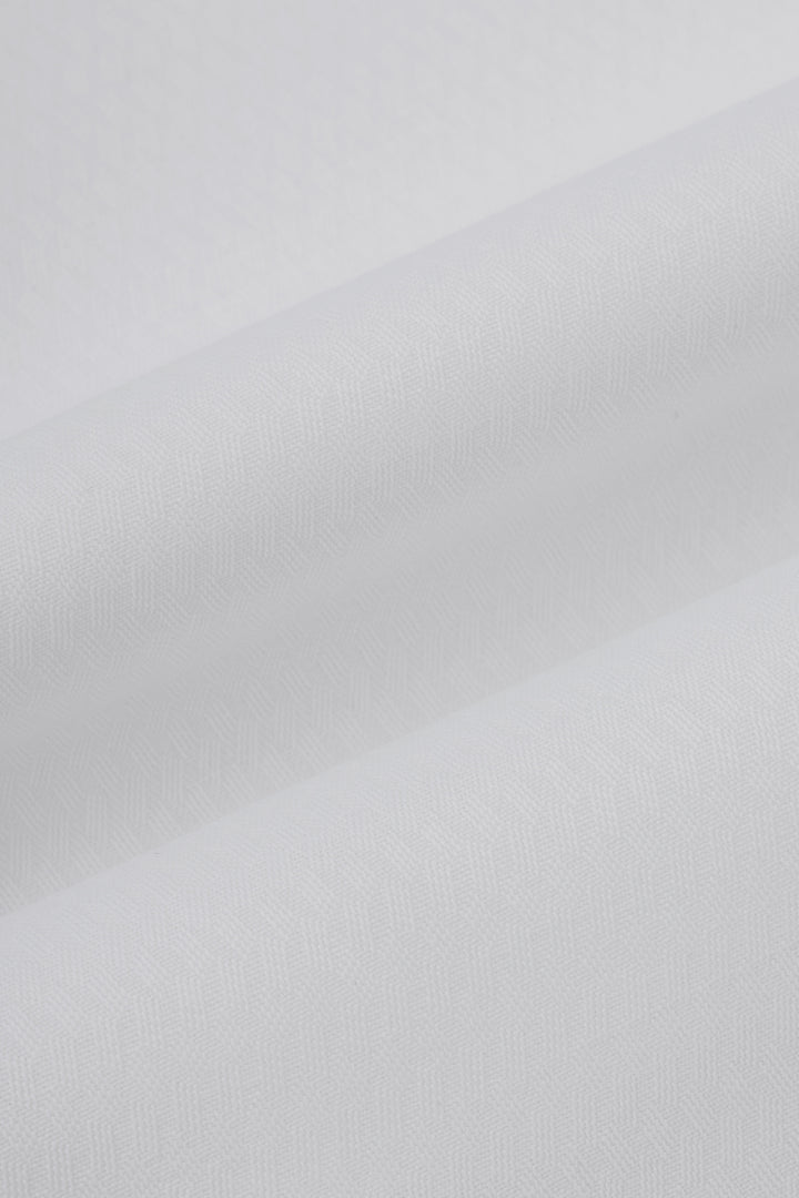 Jacquard White Classic Shirt