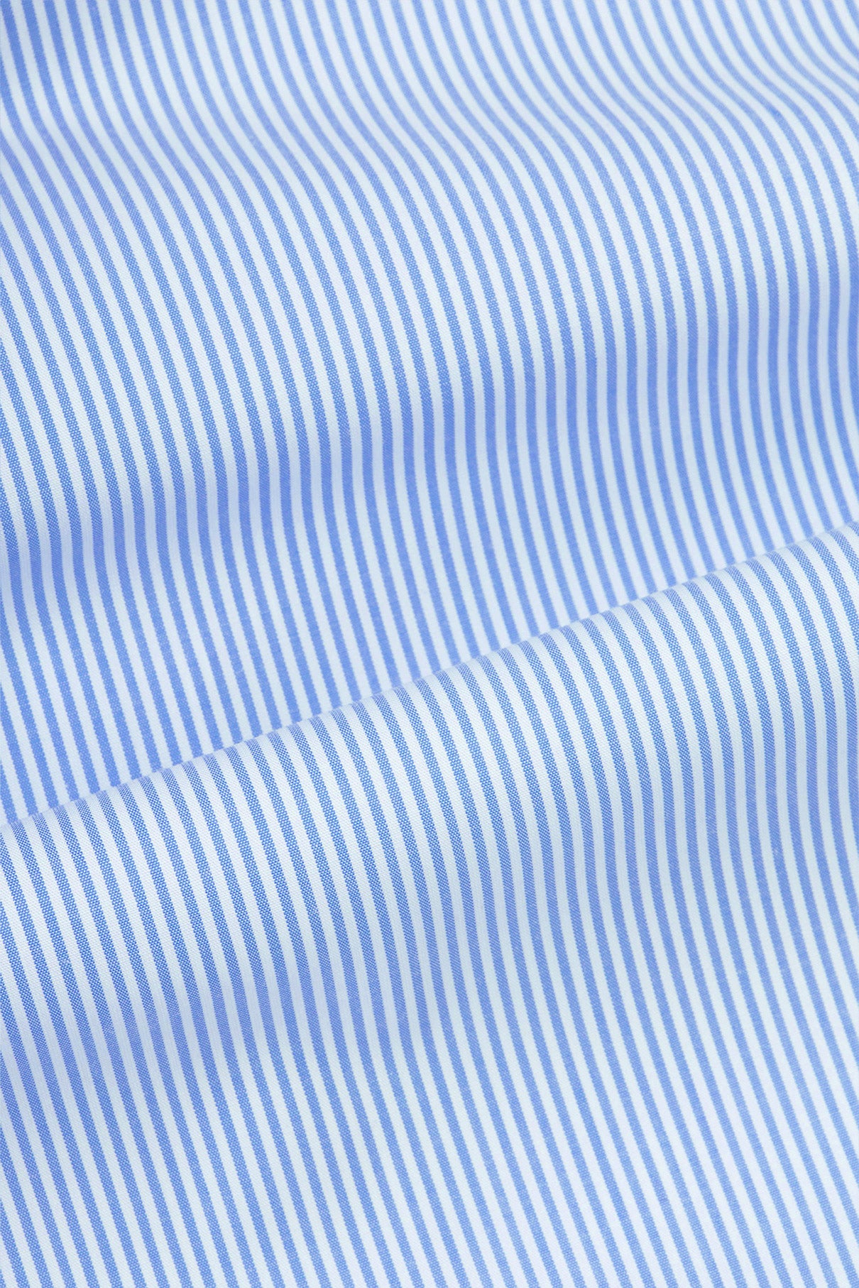 Striped Light Blue Bamboo Classic Shirt