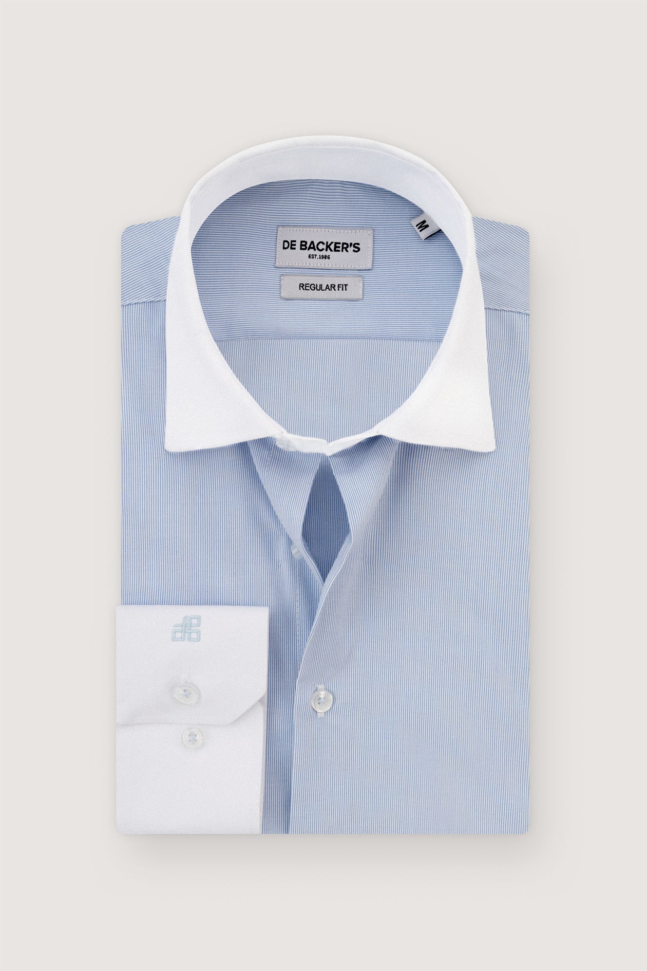 Light Blue Striped Bamboo Classic Shirt