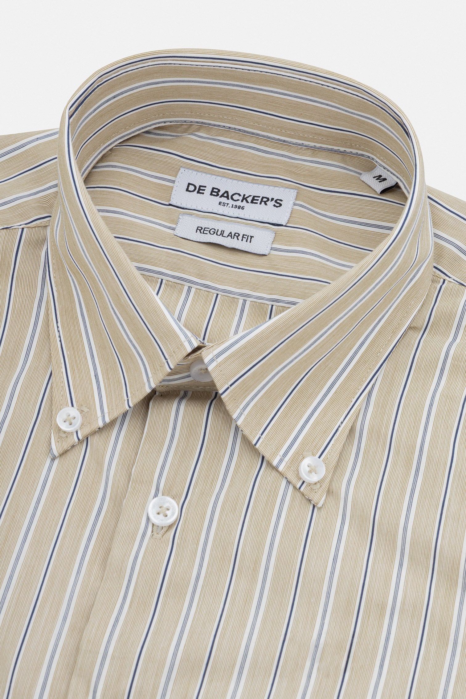 Striped Black Short Sleeves Shirt