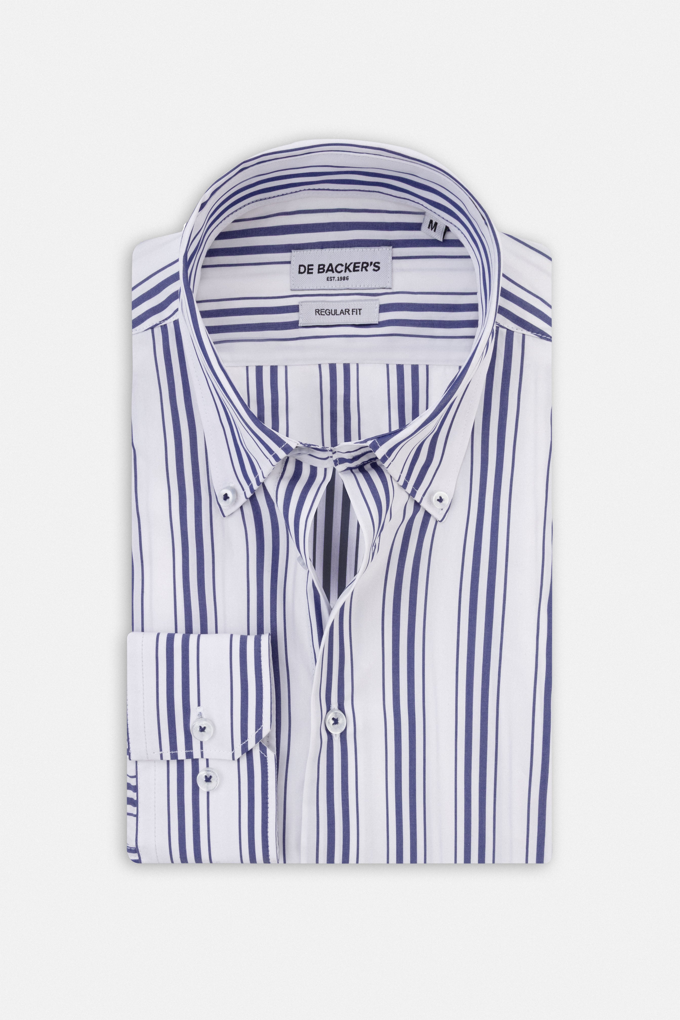 Striped Navy Casual Shirt