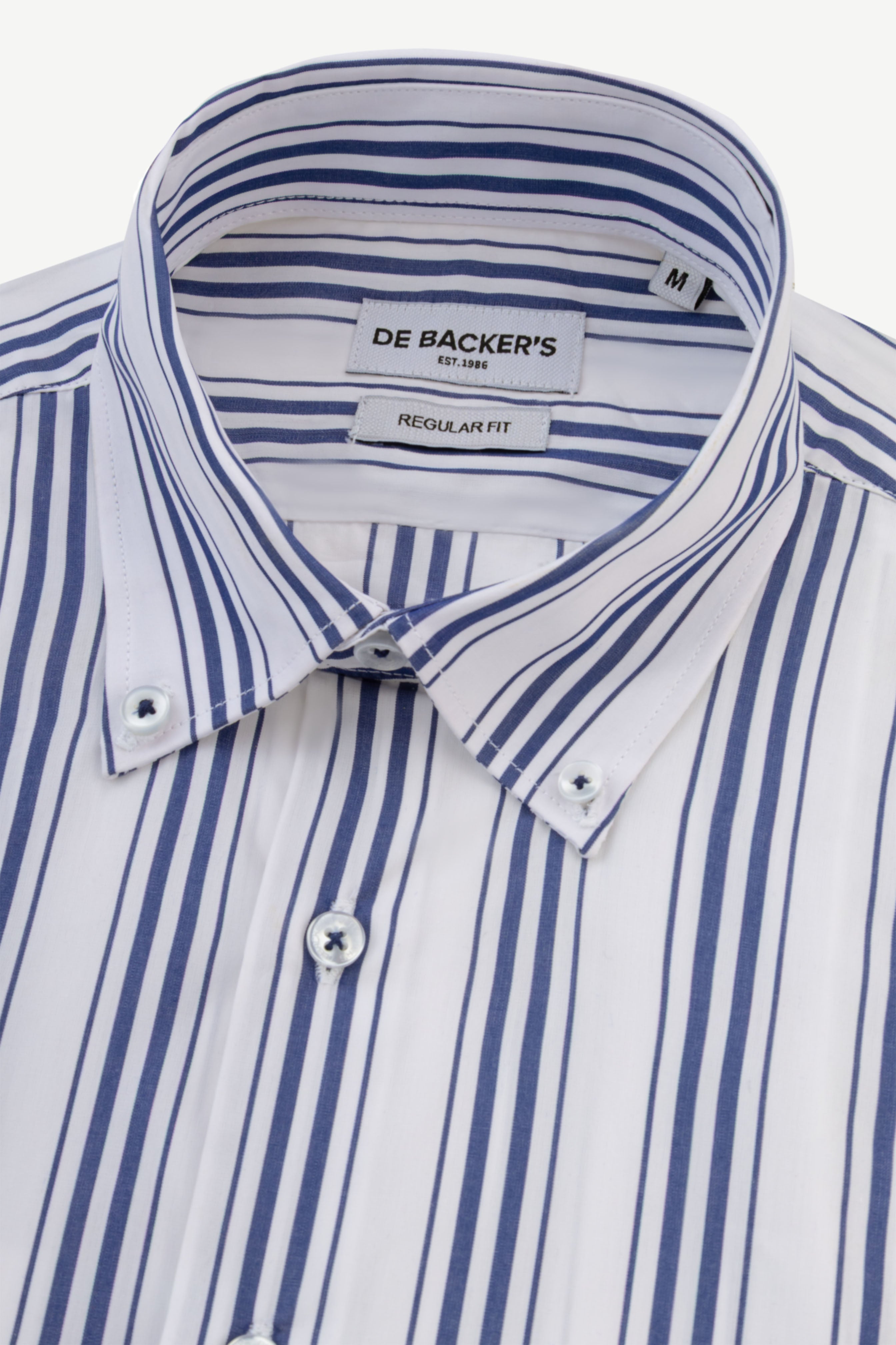 Striped Navy Casual Shirt