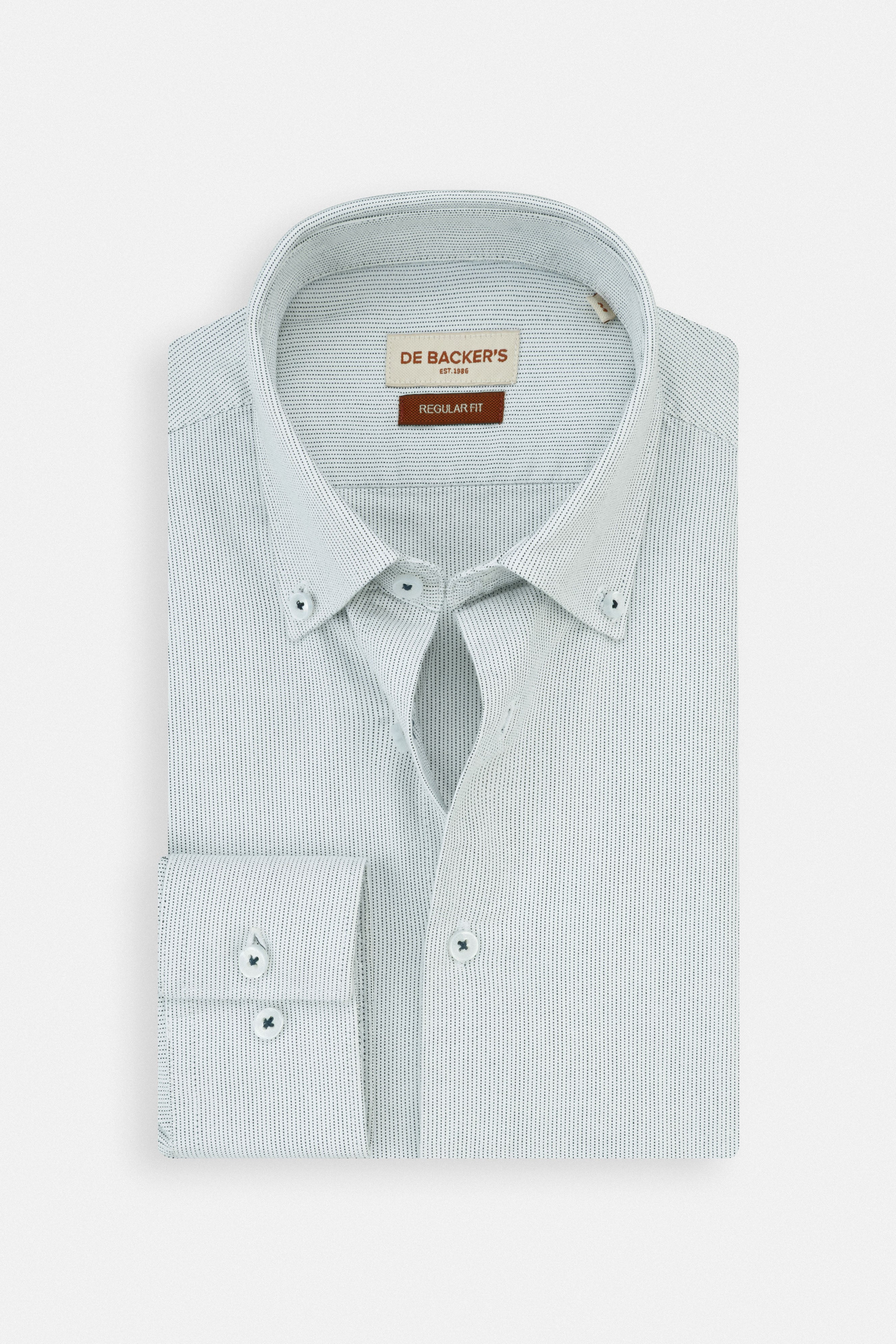 Jacquard Gray Casual Shirt