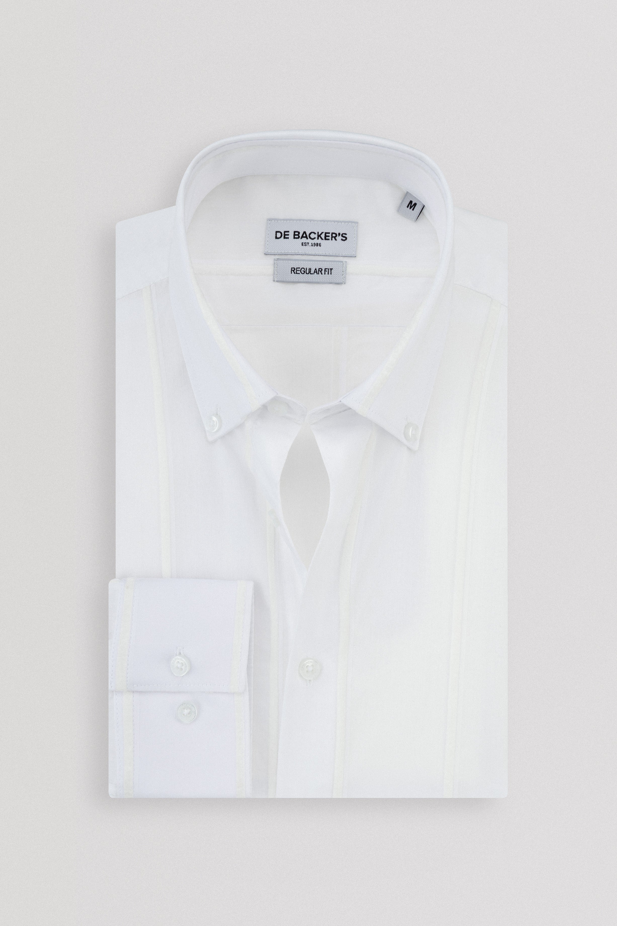 Striped White Casual Shirt
