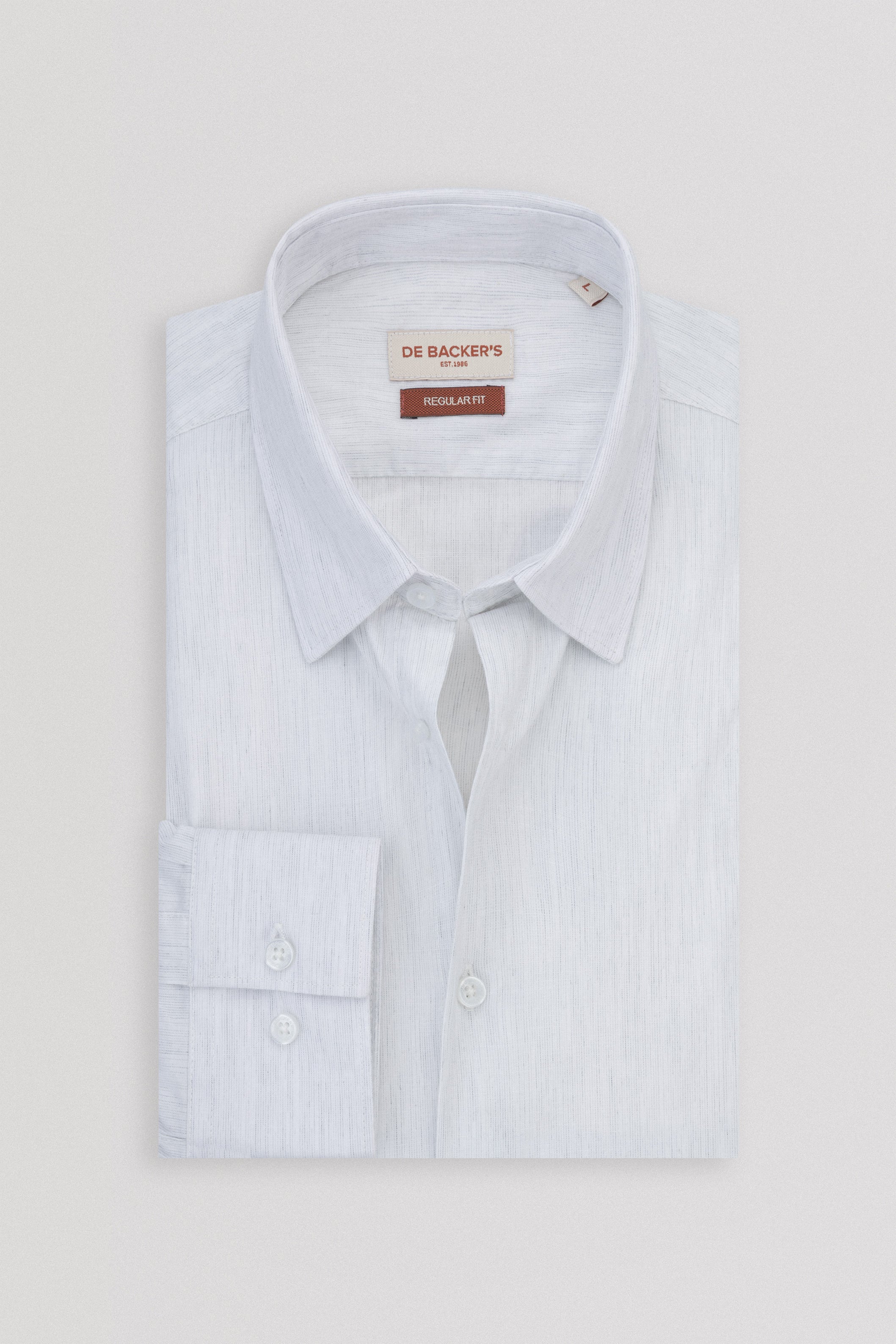 Light Gray Casual Shirt