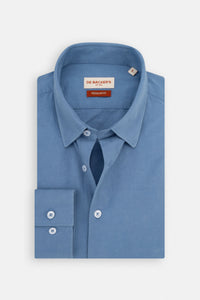 Petroleum Patterned Casual Shirt