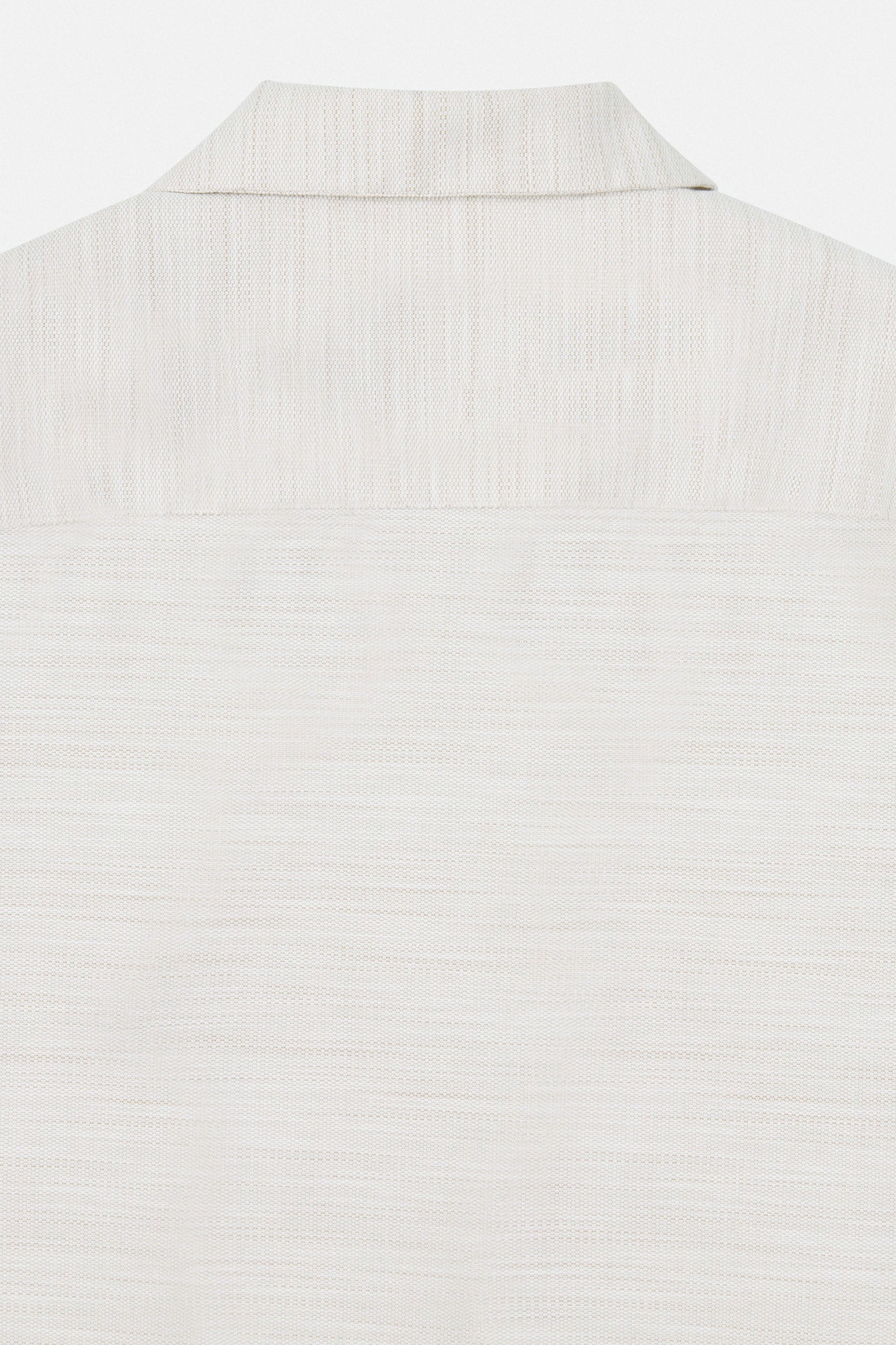 Light Beige Short Sleeves Shirt