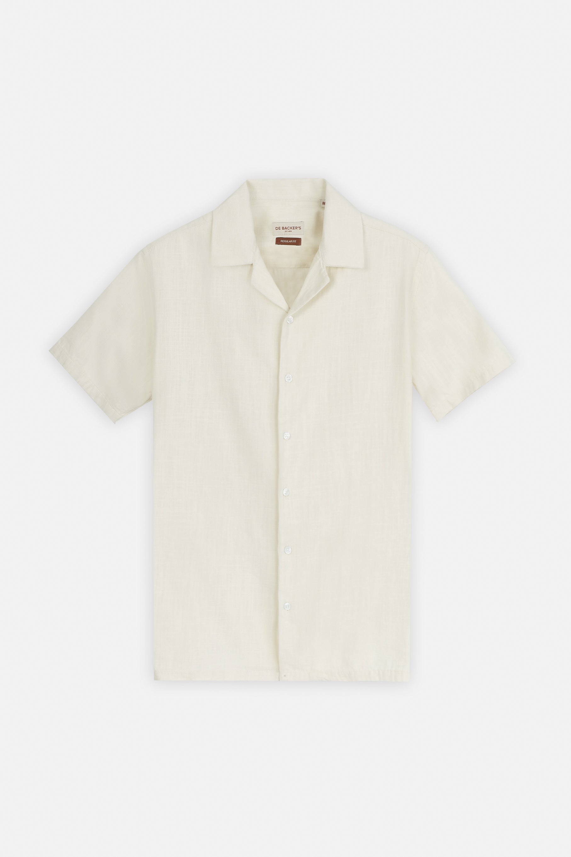 Light Beige Short Sleeves Shirt