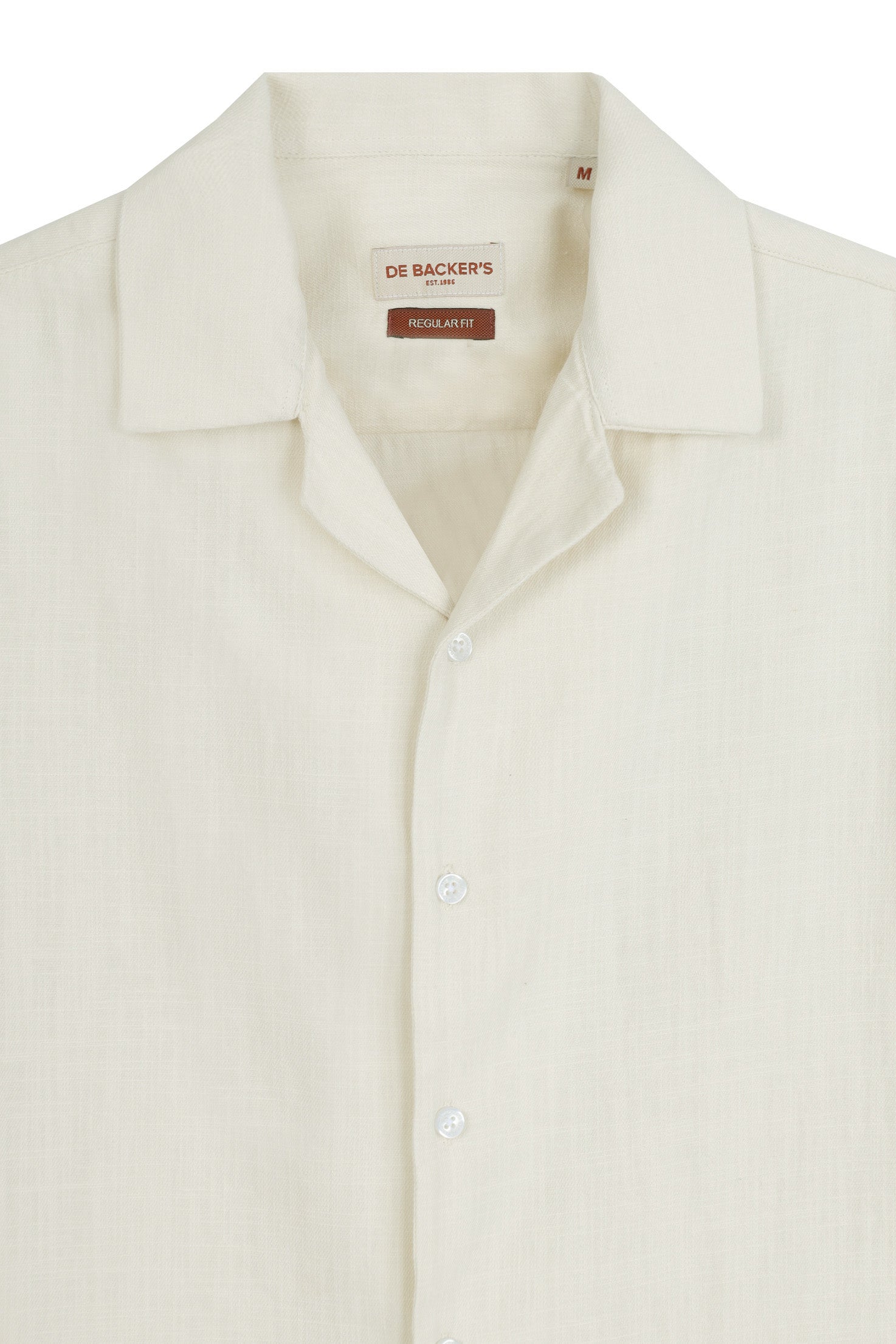 Light Beige Short Sleeves Shirt