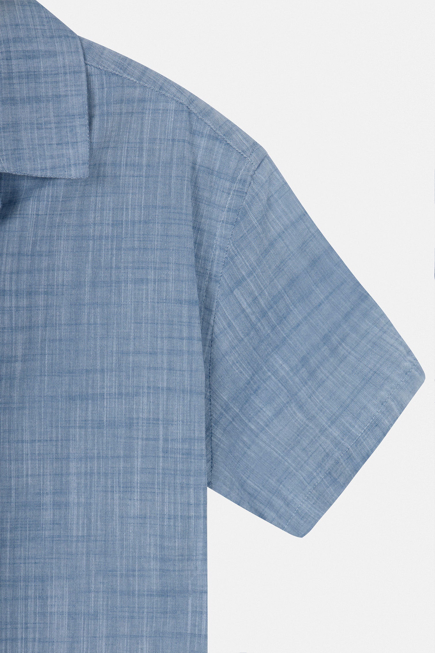 Light Blue Short Sleeves Shirt