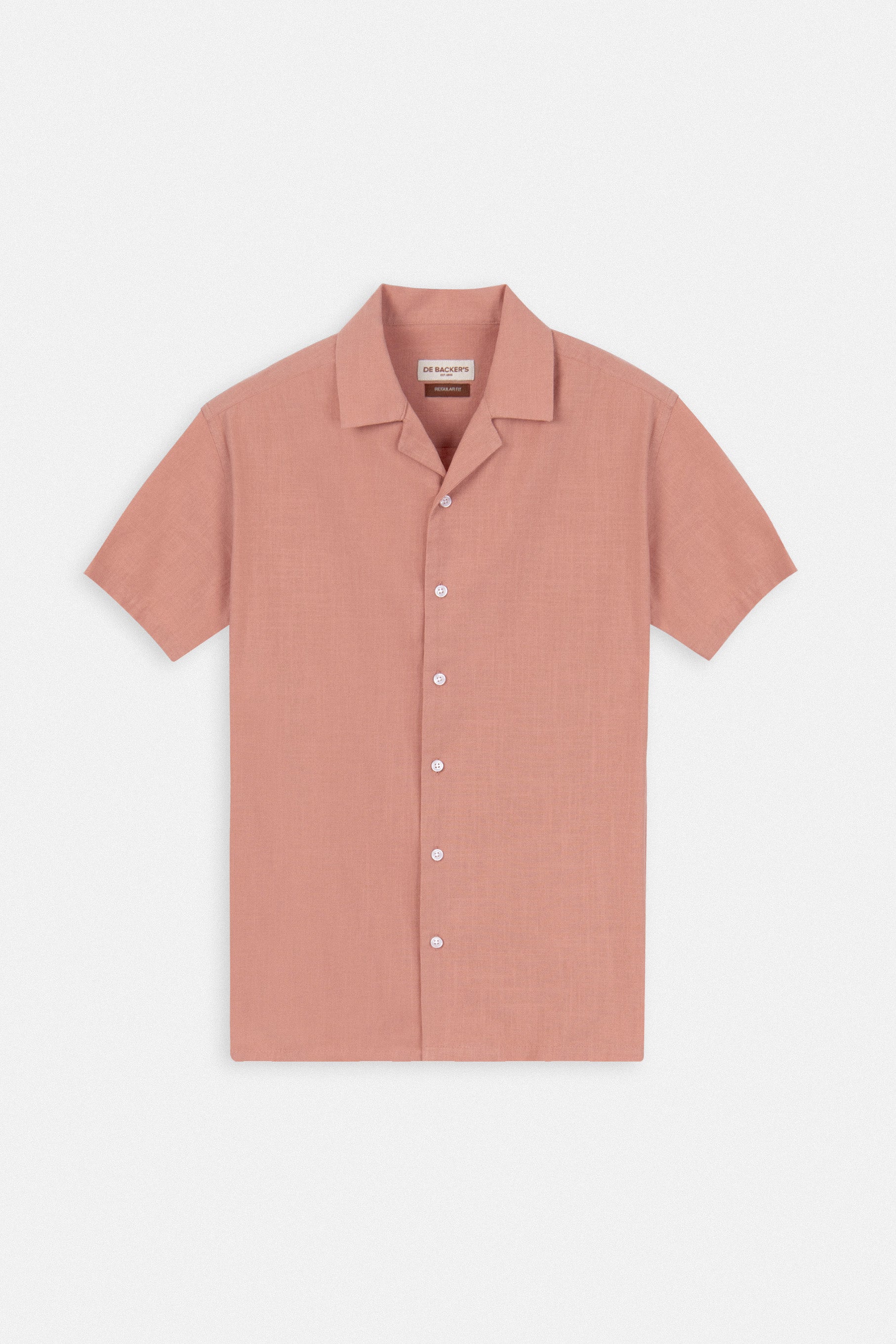 Light Orange Short Sleeves Shirt