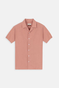 Light Orange Short Sleeves Shirt