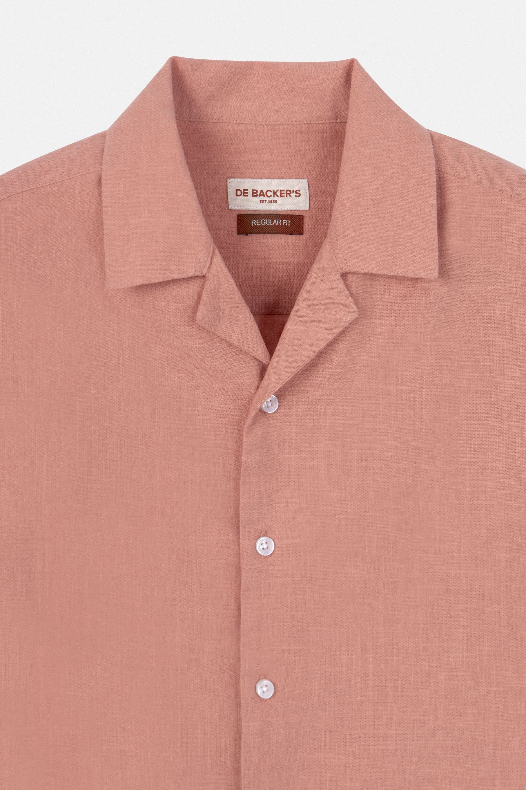 Light Orange Short Sleeves Shirt