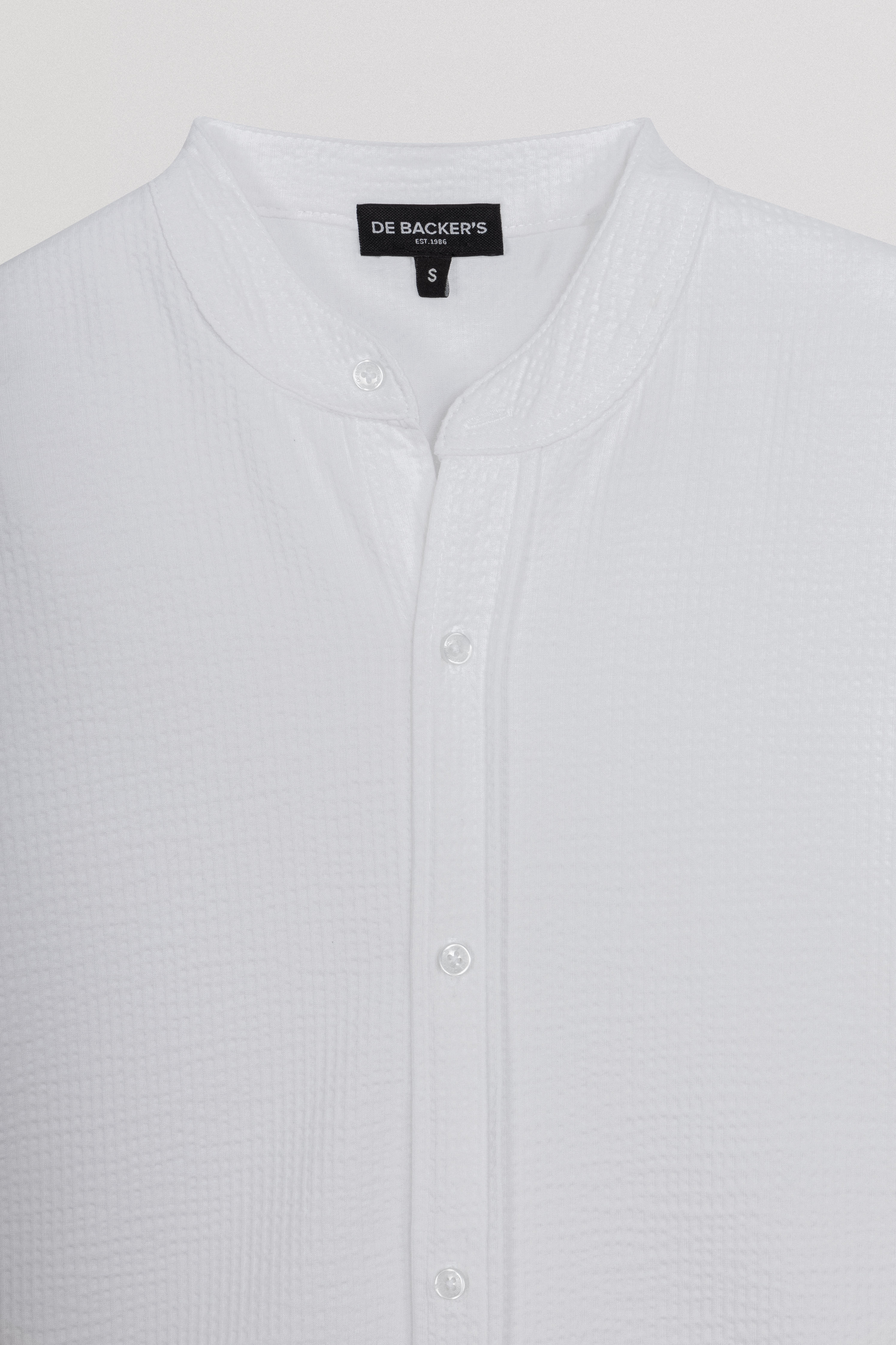 Jacquard White Men's Set