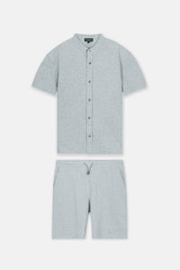 Jacquard Gray Men's Set