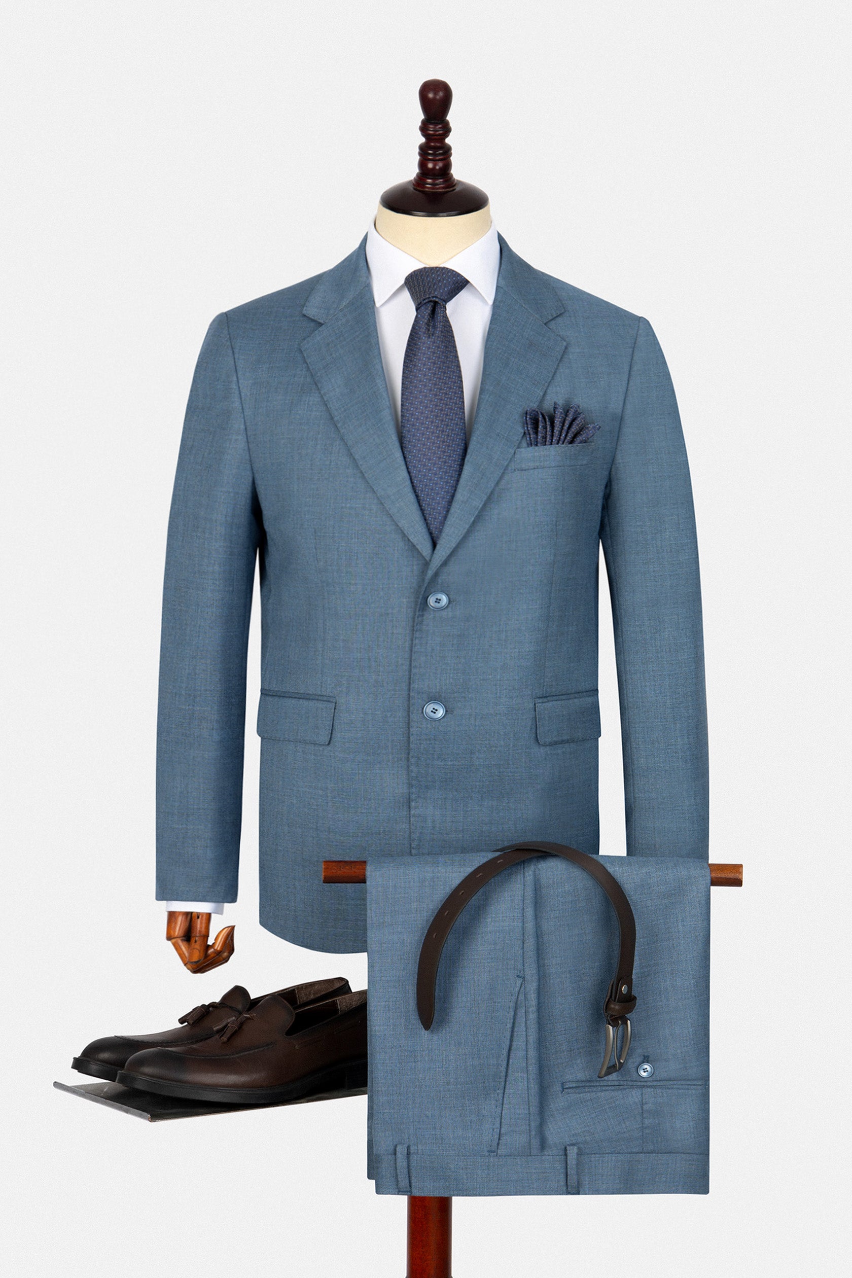 Patterned Turquoise Suite