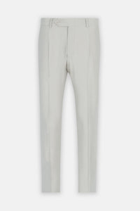Light Beige Linen Blend Smart Casual pants