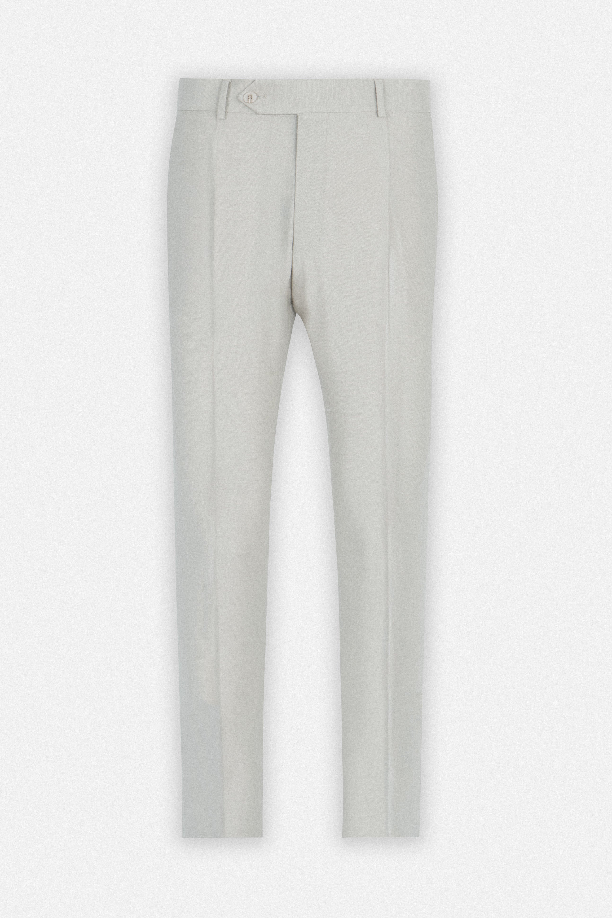 Light Beige Linen Blend Smart Casual pants