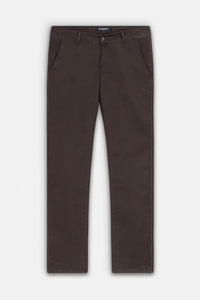 Brown Gabardine Pant