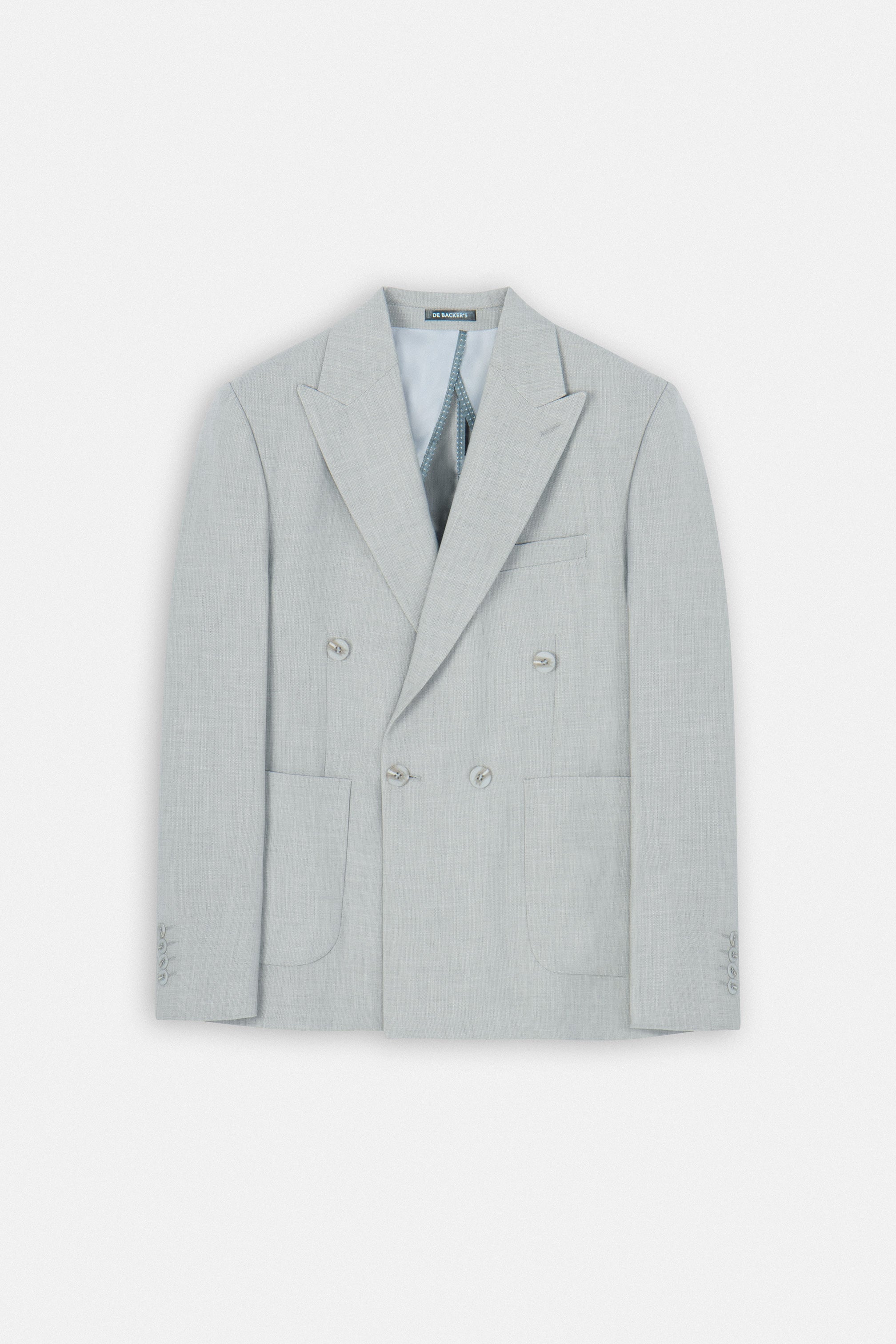 Gray patterned Casual Blazer