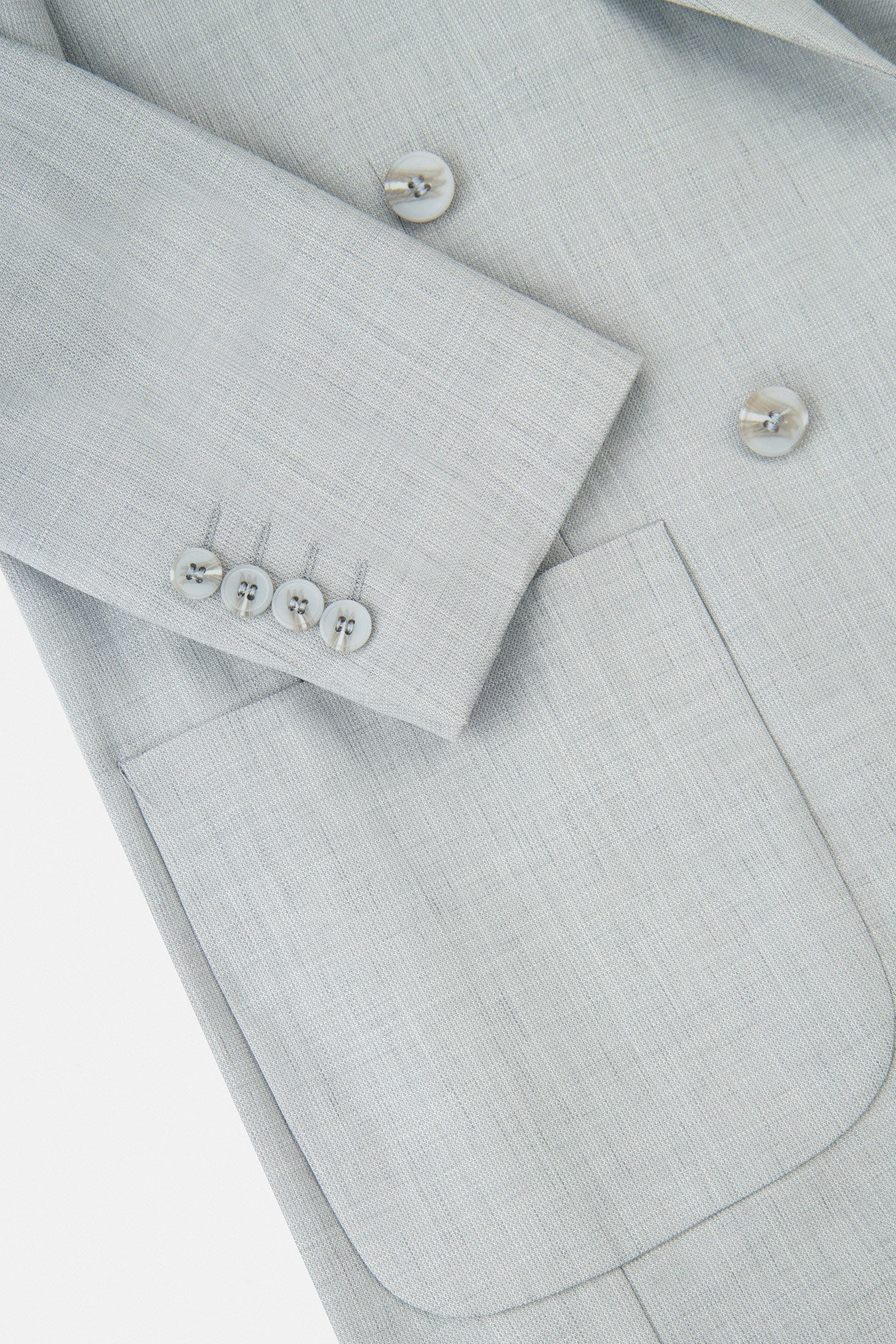 Gray patterned Casual Blazer