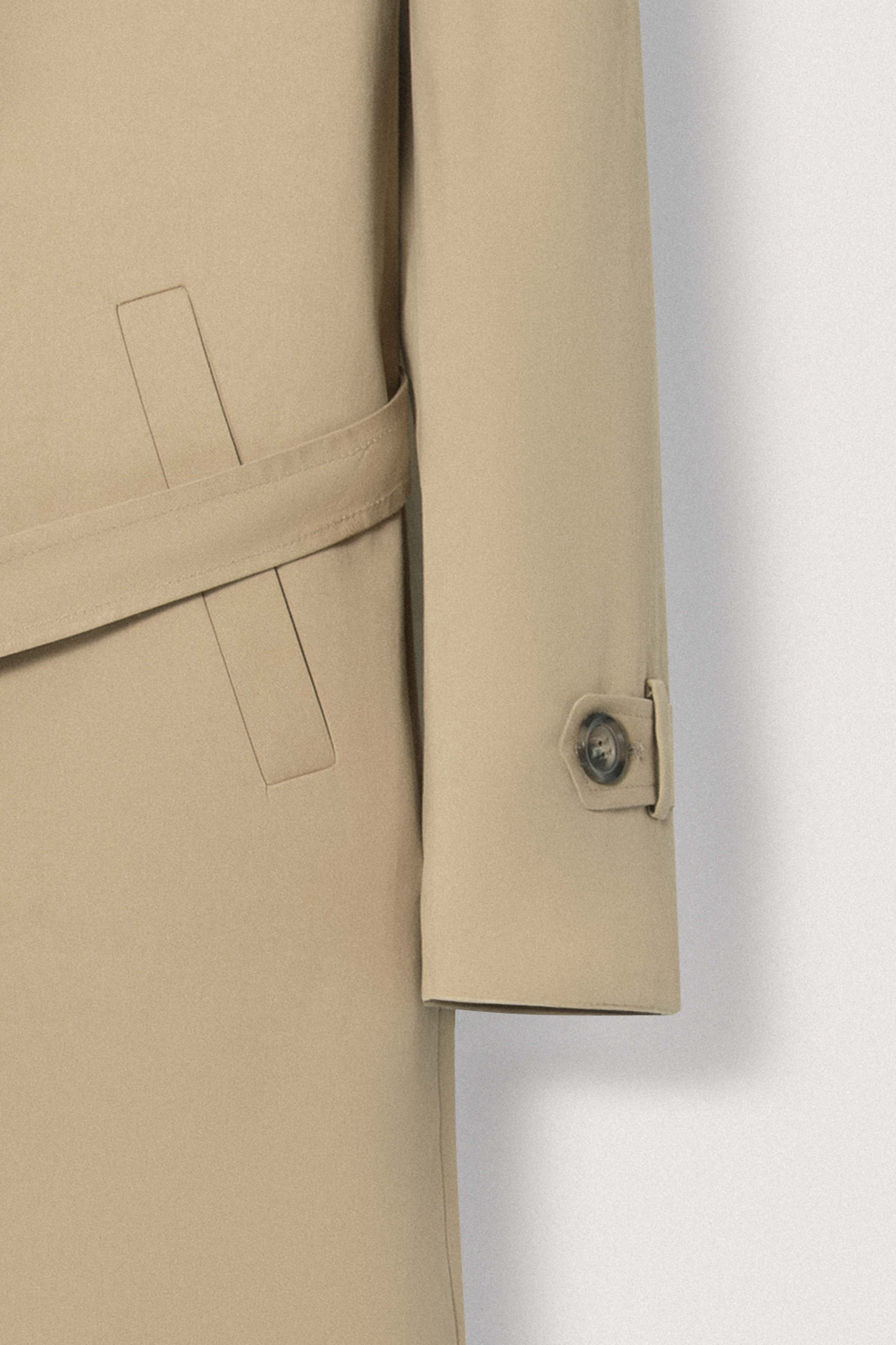 Caramel Tan Trench Coat